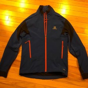 Salomon soft shell running jacket
